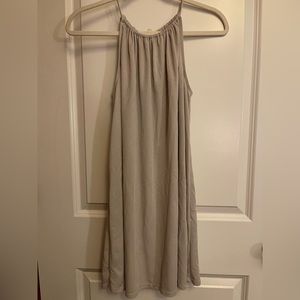 Gray summer dress